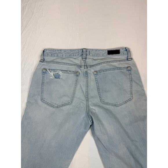 Abercrombie & Fitch Riped Low Rise Slim Boyfriend Jeans Sz 26 - Picture 6 of 6